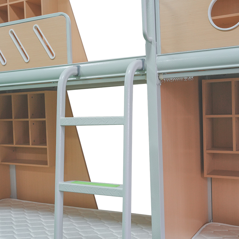 Cama para Dormitorio Estudiantil de Diseño Moderno para 4 Personas tipo Cápsula