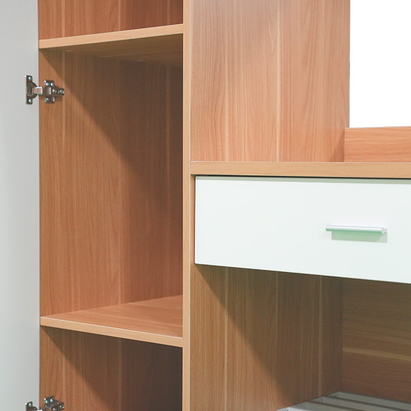 Cama Litera para Dormitorio Escolar con Armario