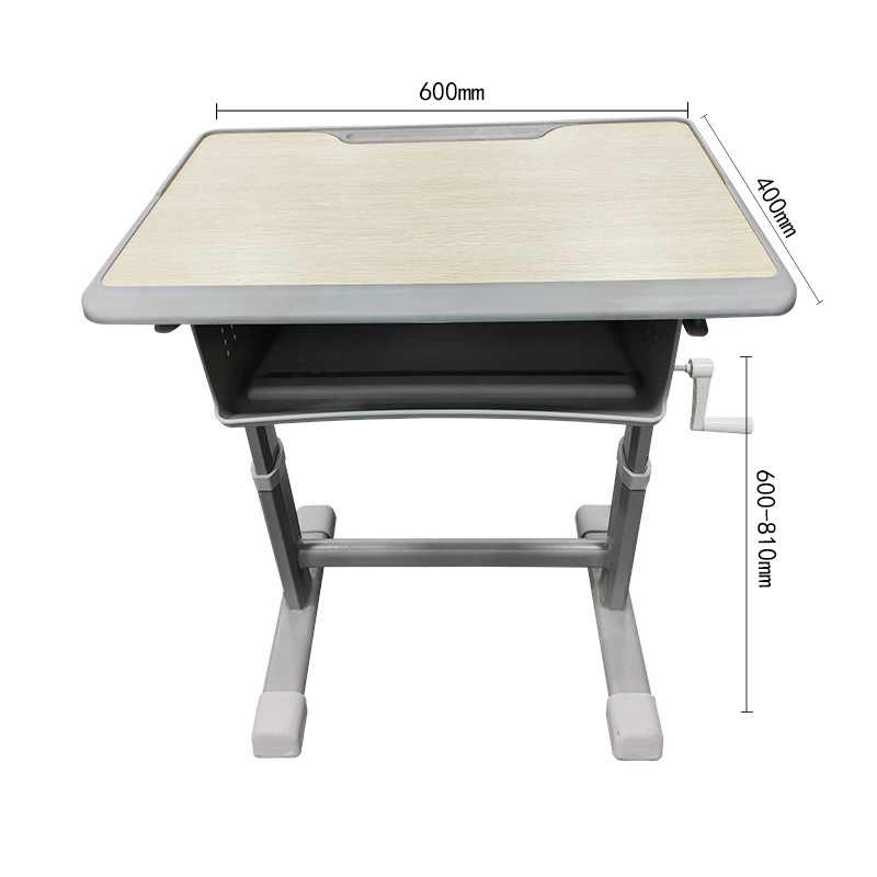 Mesa y Silla Escolar Ajustable en Ángulo y Altura