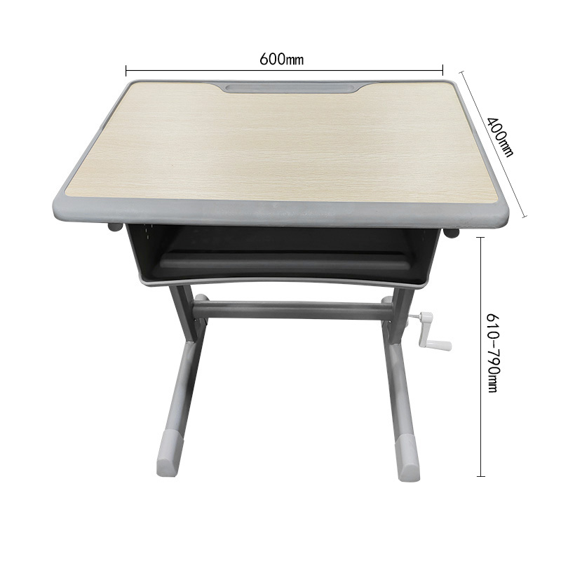 Conjunto de Mesa y Silla Ajustable y Duradero para Aula