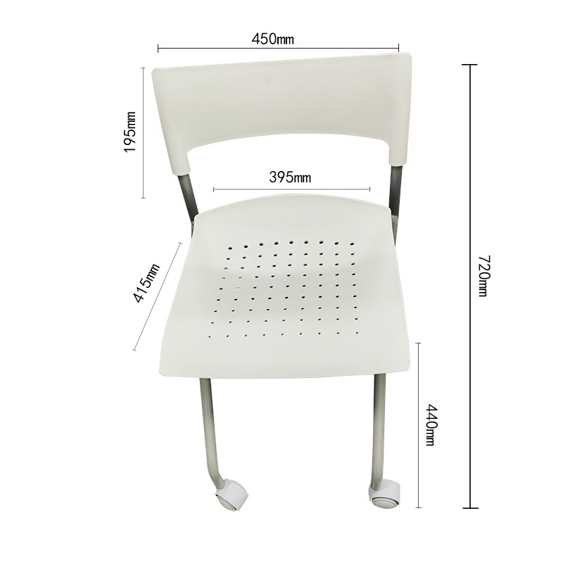 Conjunto de Mesa y Silla Plegable con Superficie Reversible para Entrenamiento Escolar