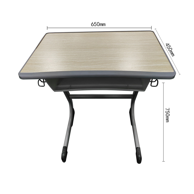 Silla y silla de la escuela de aprendizaje cómodo moderno