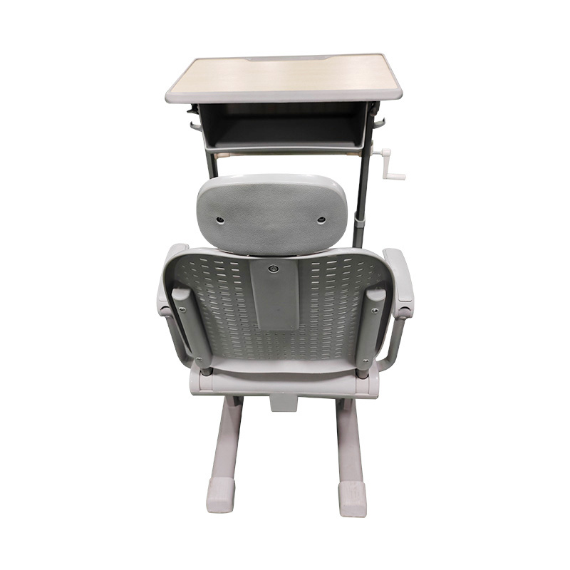 Mesa y Silla Escolar Ajustable en Ángulo y Altura