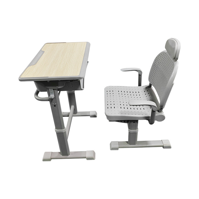Mesa y Silla Escolar Ajustable en Ángulo y Altura