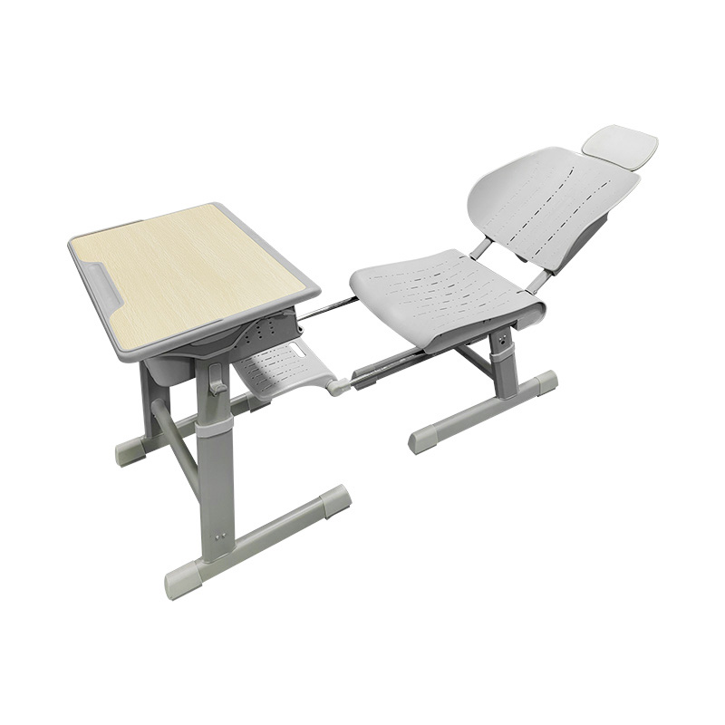 Conjunto de Mesa y Silla Ajustable y Duradero para Aula