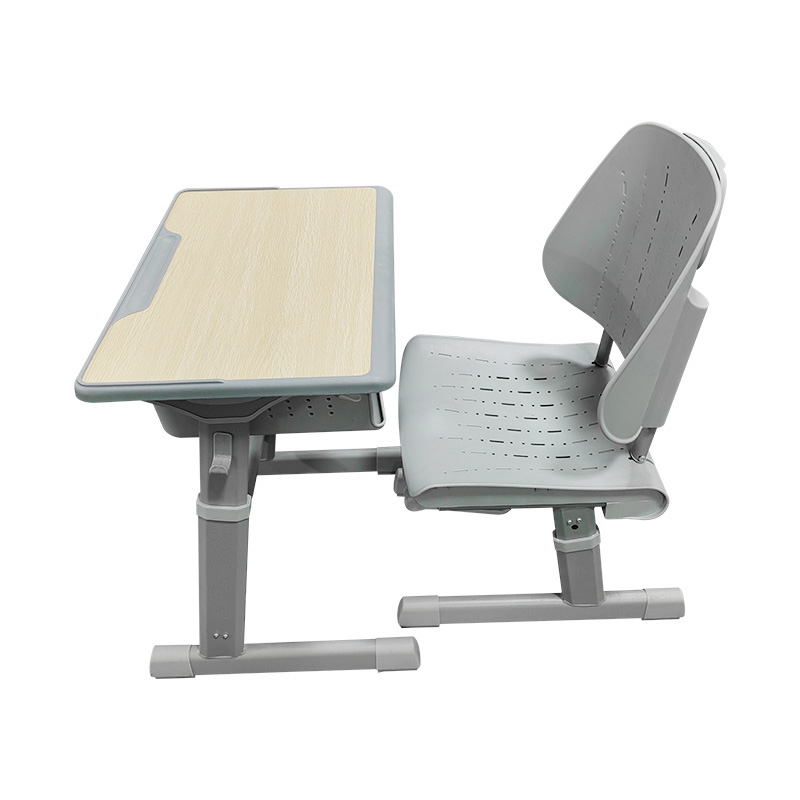 Conjunto de Mesa y Silla Ajustable y Duradero para Aula